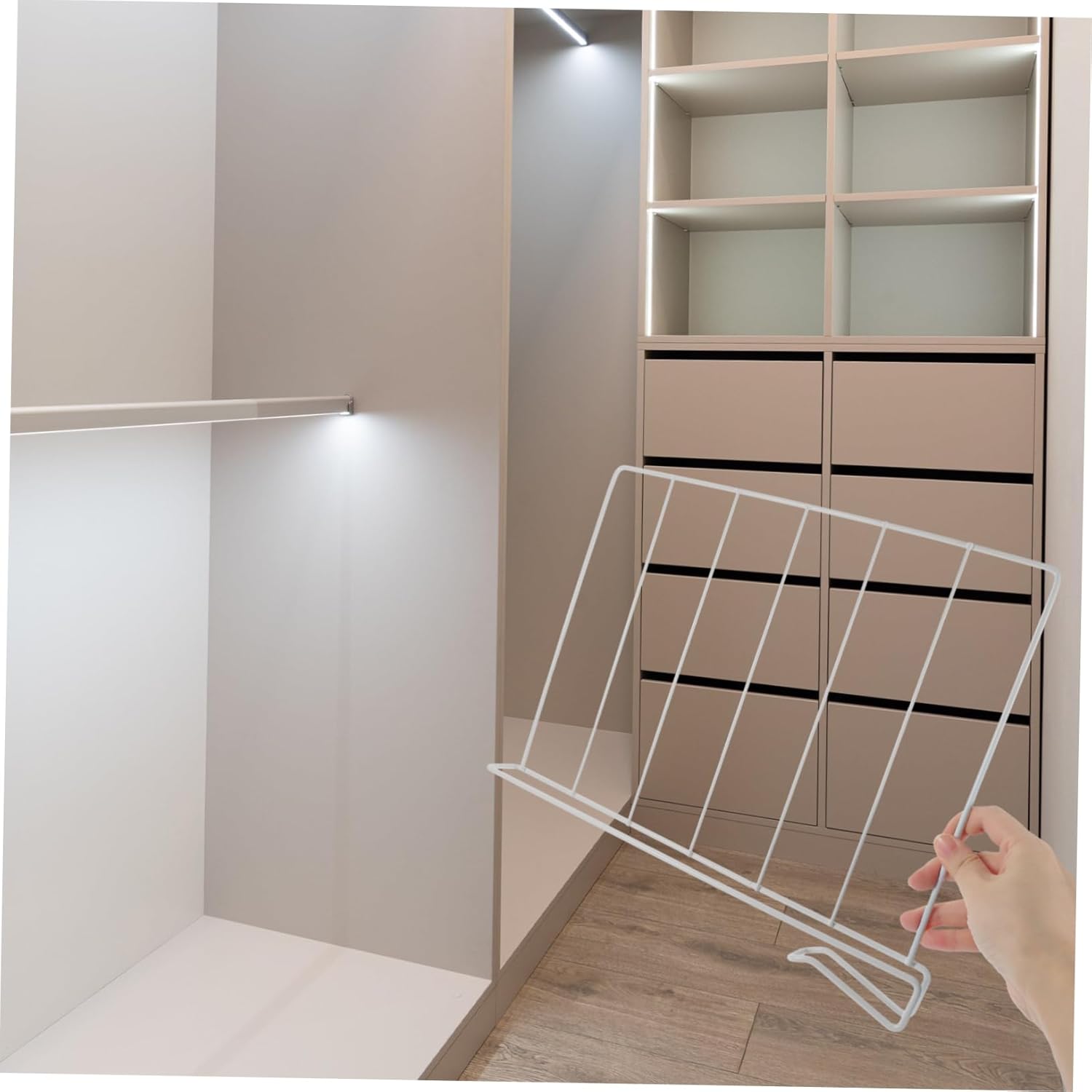 3pcs Closet Shelf Dividers Clothes Partition Organizing Separator for Bookshelves Kitchen Cabinets