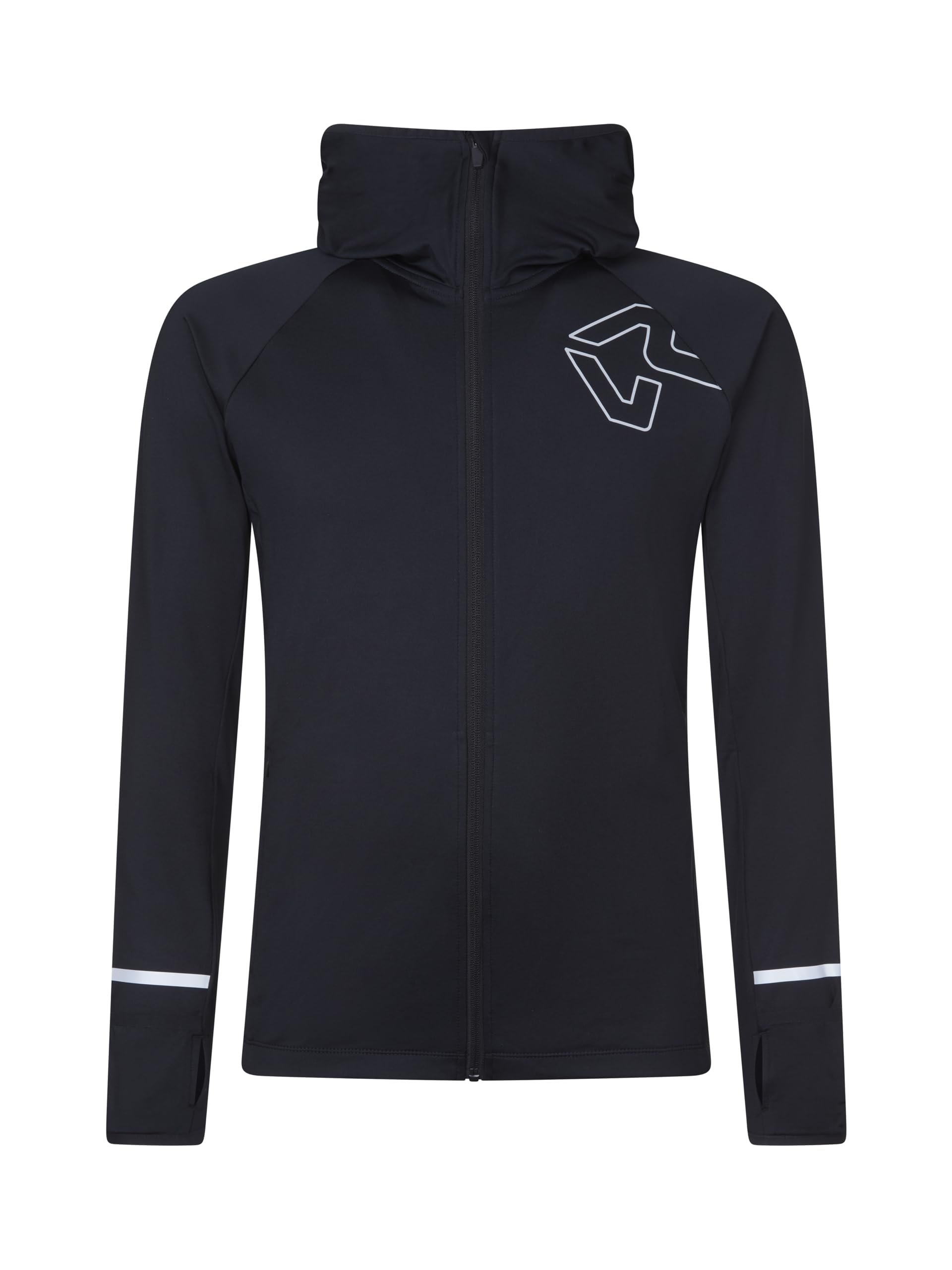 Rock Experience REMC02881-0208 JERKY 2.0 HOODIE MAN FLEECE Sweatshirt Men's CAVIAR XXL