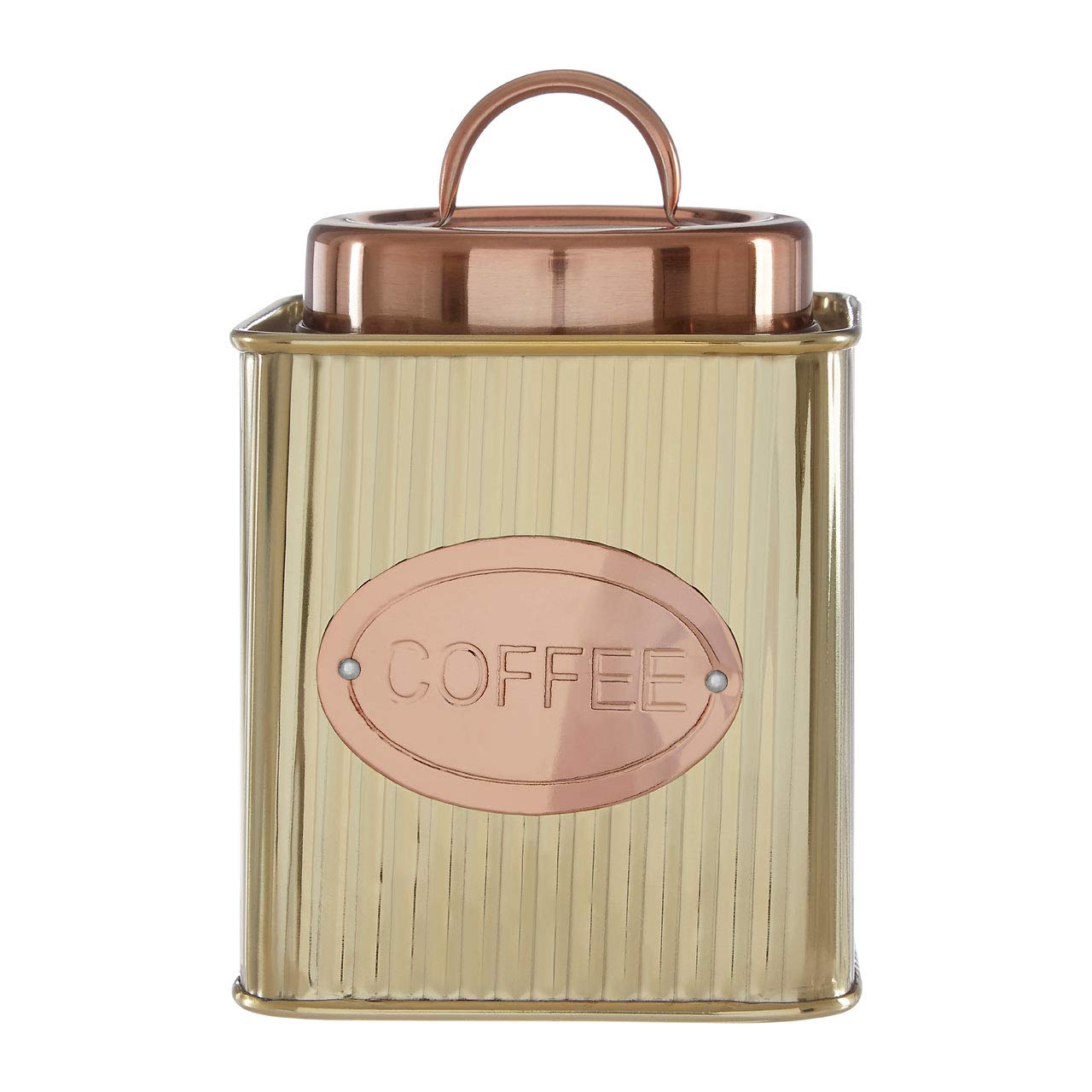 Premier Housewares 507390 Coffee Canister, Stainless Steel