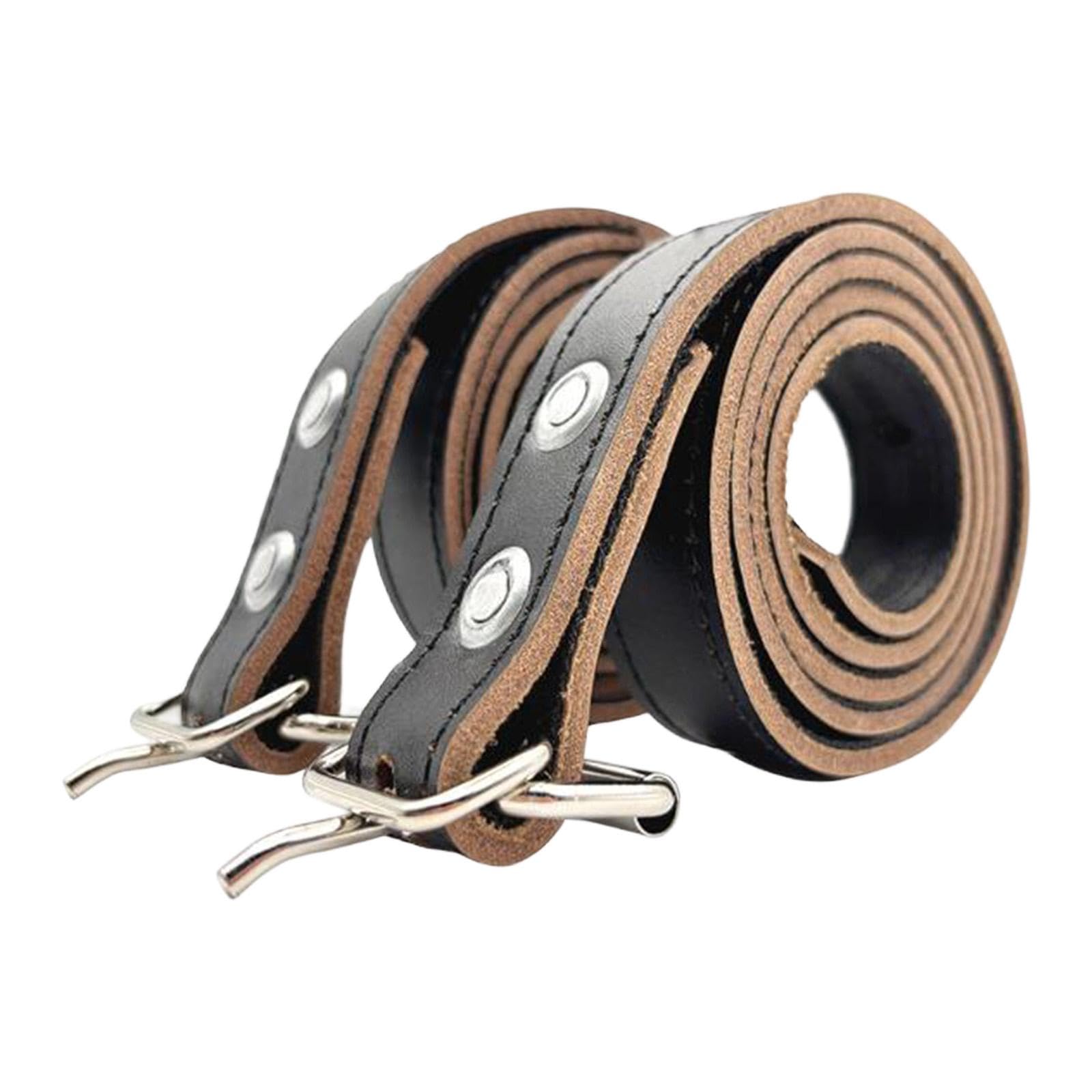 Amagogo 2 étrivières d'équitation Souples, Confortables et Pratiques, de qualité supérieure, réglables et dotées de Boucles pour Une stabilité optimale.