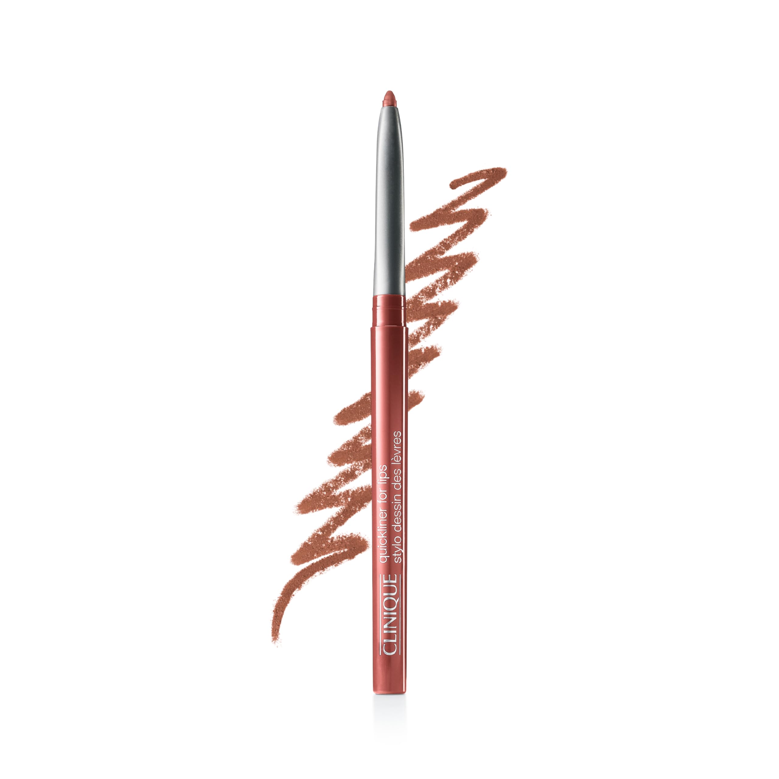 Clinique Long Lasting Quickliner Lip Liner Non-Drying No Sharpening Available in 19 Shades Now In Black Honey Pink