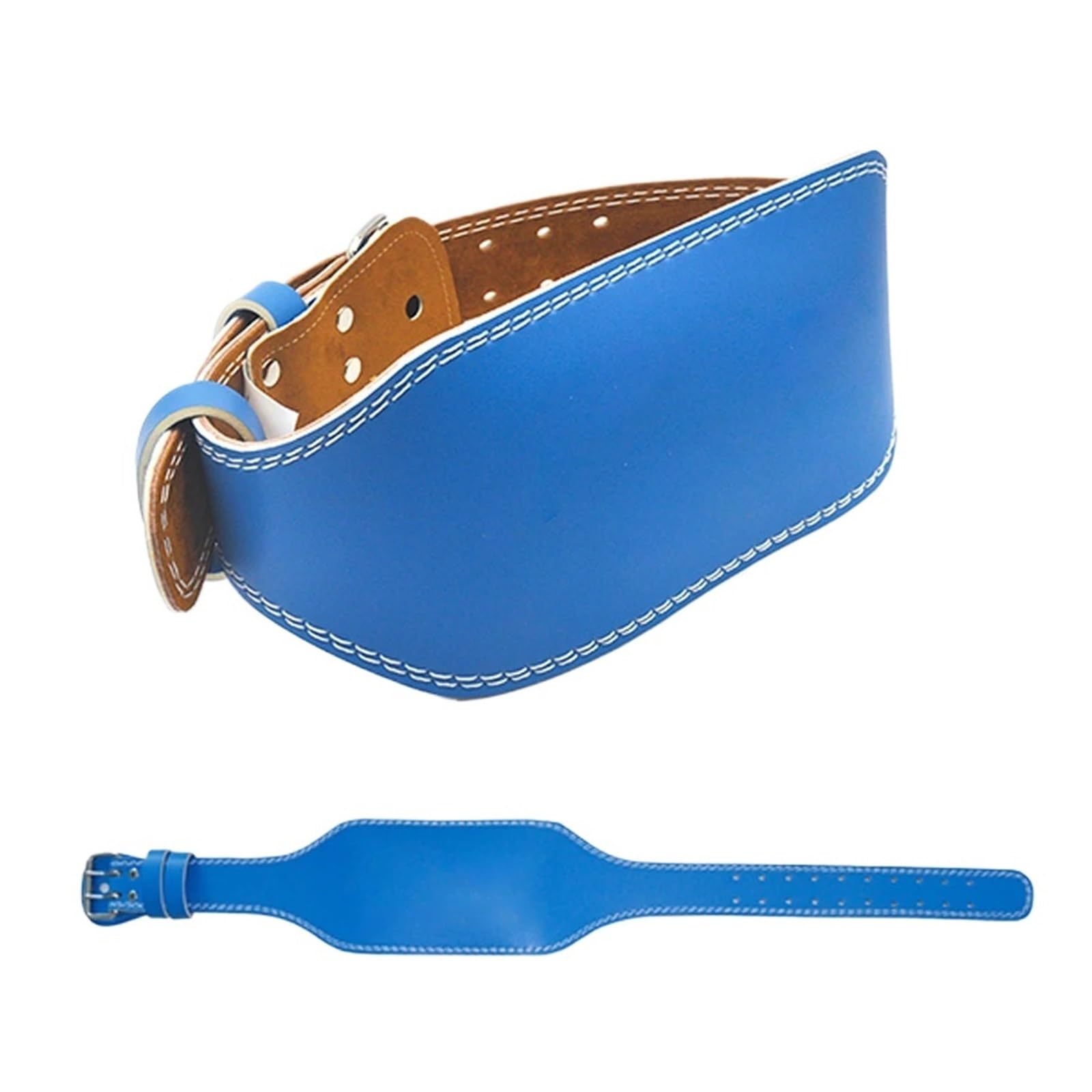 Cintura Sollevamento Pesi Cintura for sollevamento pesi in pelle | Cintura da palestra regolabile in pelle, fascia larga, unisex, for sollevamento pesi e supporto for la schiena