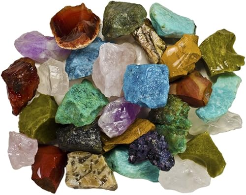Fantasia materiales Bulk Rough Madagascar piedra MixRaw Natural cristales y rocas para cabbing corte Lapidary Tumbling pulido alambre de envolver