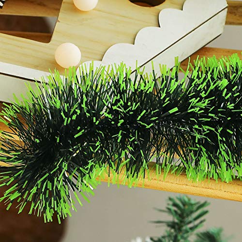 Inhoom Artificial Christmas Garlands House Holiday Party Decor Christmas Tree Decoration With 6 Bow Ties, 6.6Ft, Dark Green, Set Of 2 #TOP3