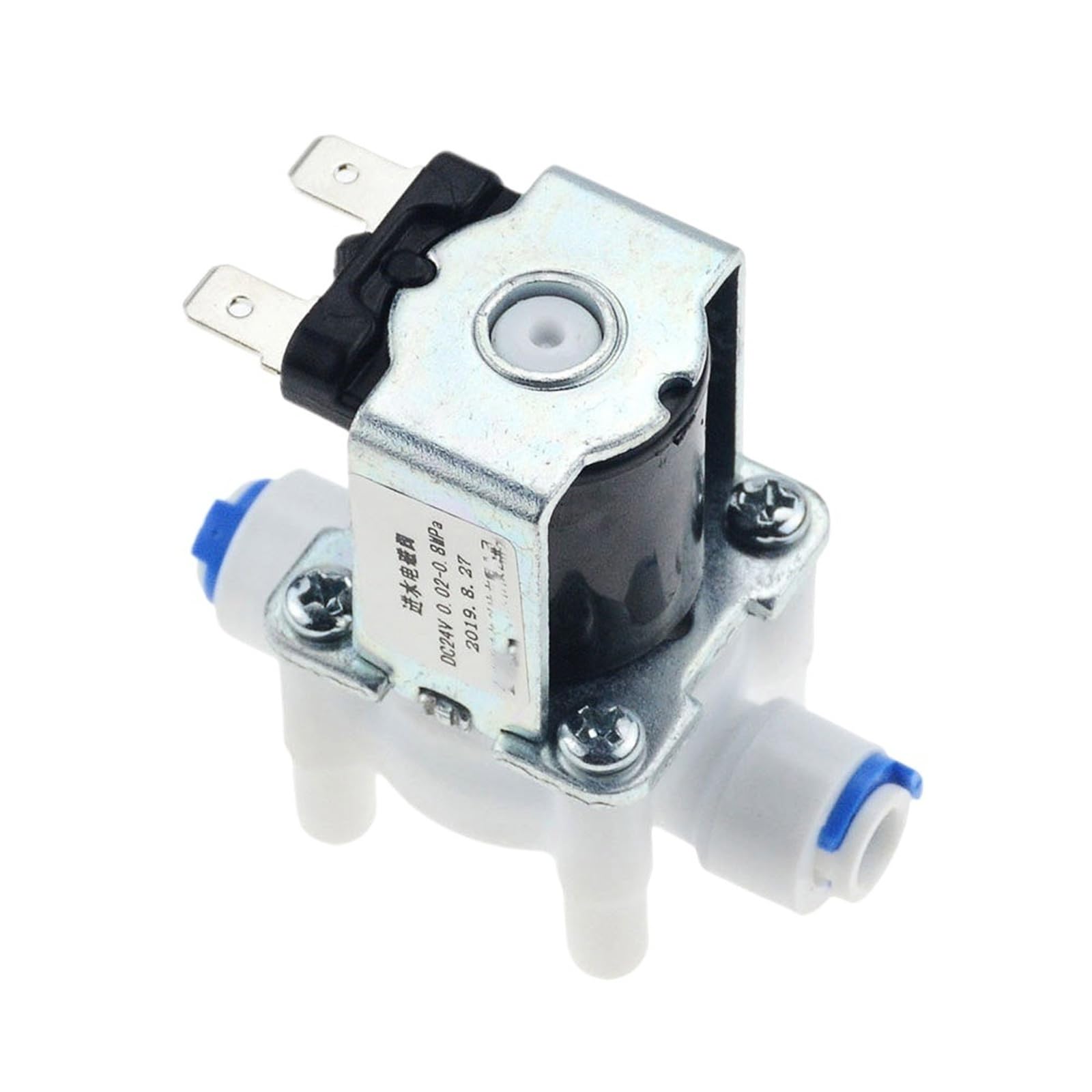 Électrovanne plastique AC 220V à raccord rapide 6.35mm