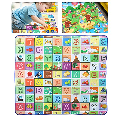 NUOBESTY Esteira Do Jogo Do Bebê Engatinhando Tapete de Área para Crianças Crianças Tapetes Tapete D