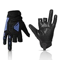 Vista 9 de Glove Station Hyper-Fit - Guantes tácticos de paintball – 2 diseños sin dedos para paintball y equipo de Airsoft para hombres con excelente agarre