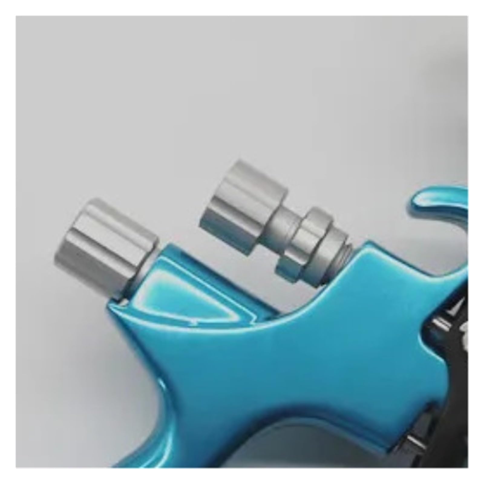 Pistolet Natryskowy Do Samochodu Dysza 1,3 Mm Na Sprężone Powietrze Bazie Wody Lakieru Samochodowego Malowania Natryskowego Wysoka Precyzja Atomizacji(Blue)