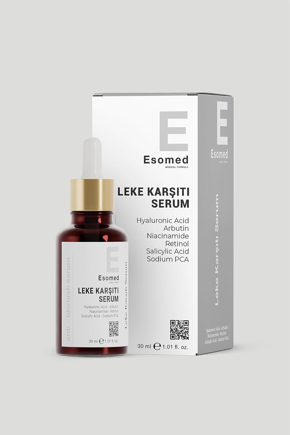 Leke Giderici, Cilt Tonu Eşitleyici, Aydınlatıcı ve Leke Karşıtı Cilt Bakım Serumu SPF30+ 30 ml