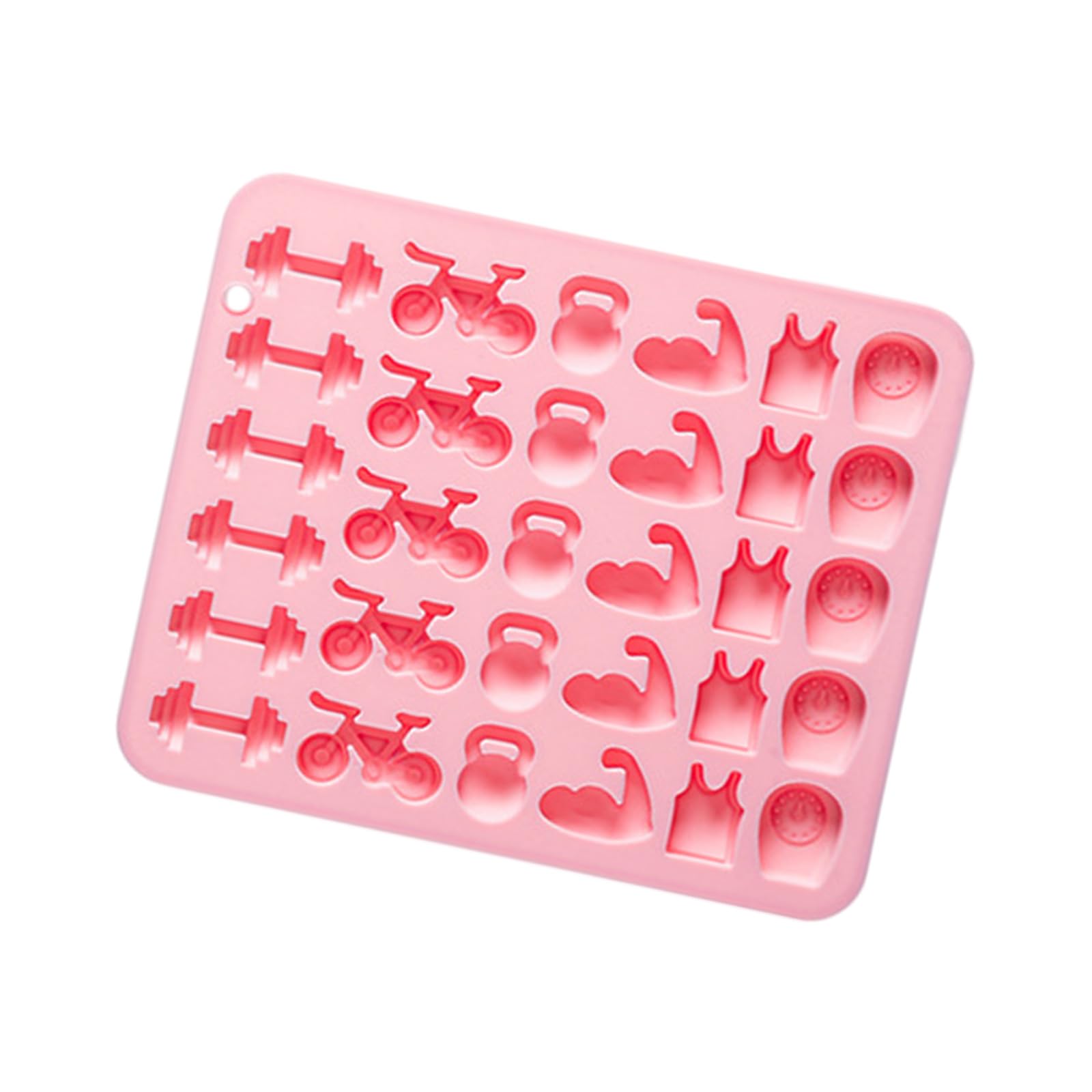 LWHZOFR Fitness Theme Silicone Baking Molds 11 Cavities Silicone Cake Molds for Making Chocolate Desserts Candy and Cocktails Bodybuilding Baking Tool