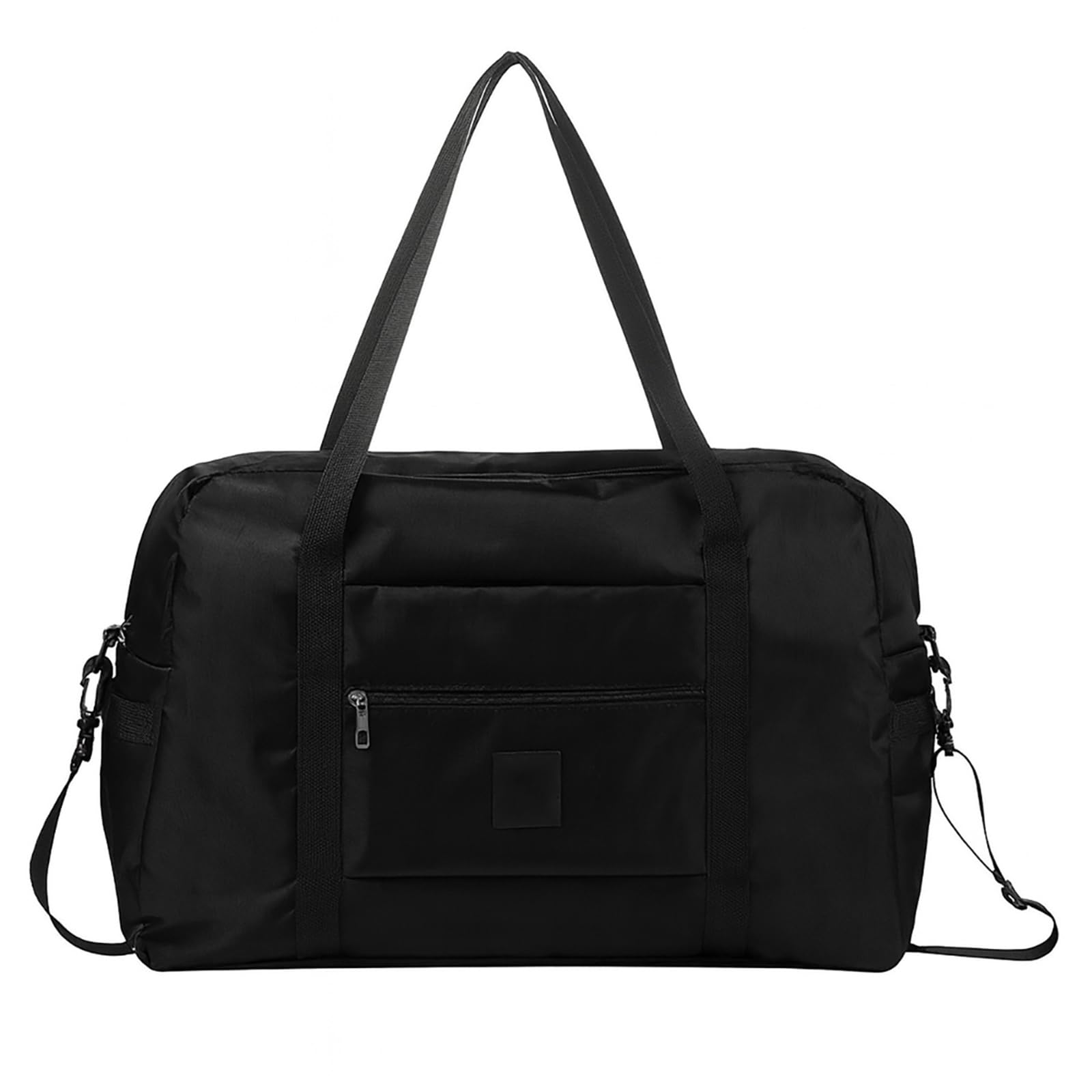 Folding Duffle Bag for Travel Large Capacity Waterproof Oxford Cloth Weekender Carry On Tote with Crossbody strap Lightweight