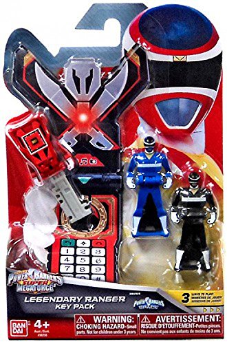 Power Rangers in Space Legendary Ranger Key Pack, Red/Blue/Black