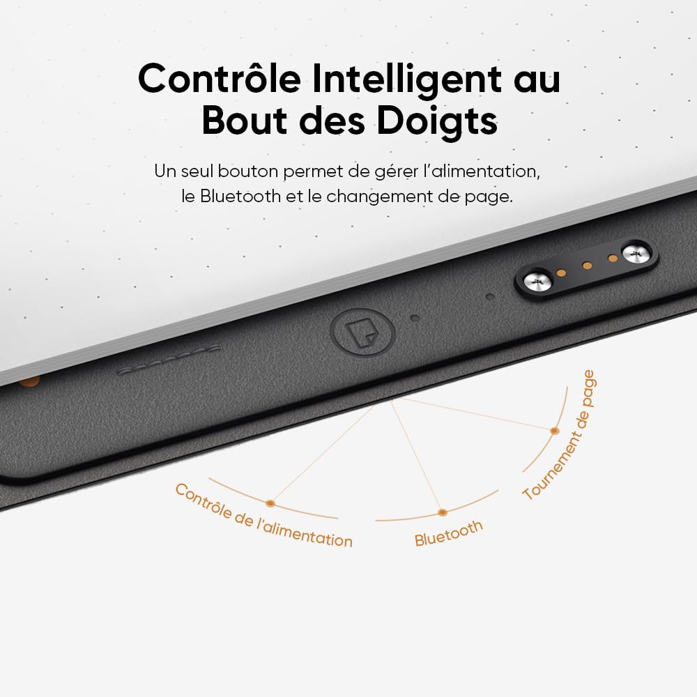 XPPen Note Plus 2026 Carnet Numérique Bluetooth 5.3, Cahier Écriture Intelligent A5, Convient pour la Prise de Notes Lors de Réunions, de Cours Magistraux et Autres Moments Importants.