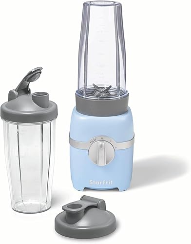 Miniatura 1 de Starfrit Licuadora personal - Dos tazas de 28.0 fl oz - Modos alto, bajo y de pulso - 300W - Azul cambray