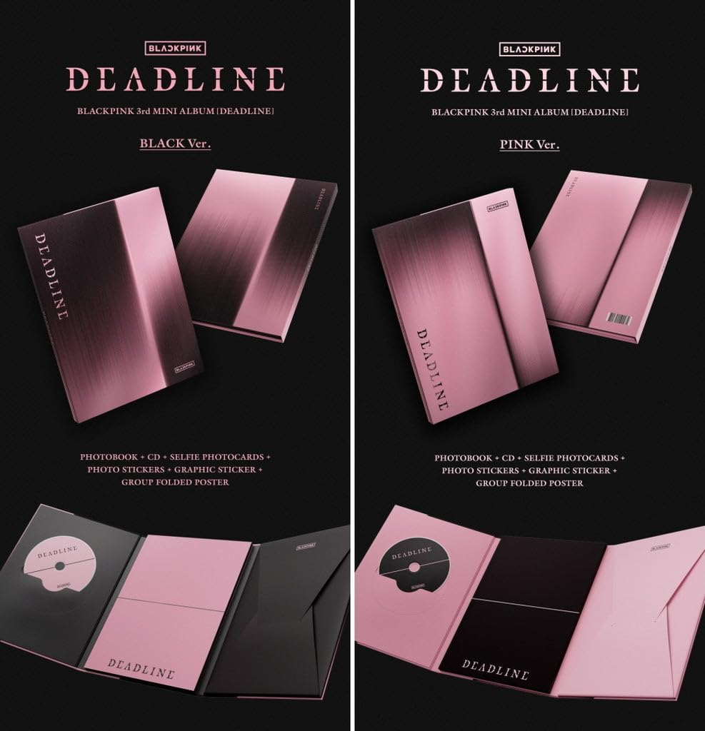 Amazon.co.jp: ブラックピンク BLACK-PINK Deadline 3rdミニアルバム