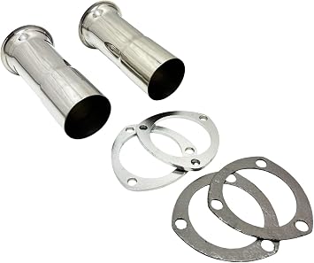 Header Collector Kit 3.00" reduced to 2.50 Inch 304 Polished Stainless Steel WHCK300-250-HP-SS Wesdon Collector
