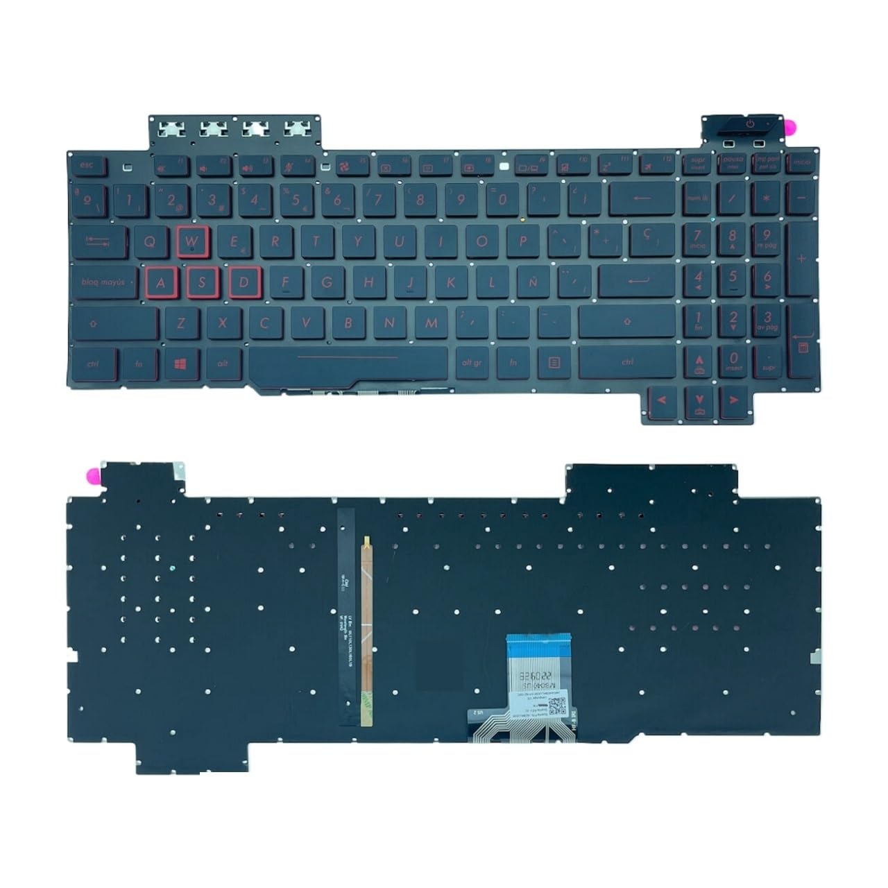 Clavier RGB américain pour ROG FX504GE rétroéclairé multicolore - 2
