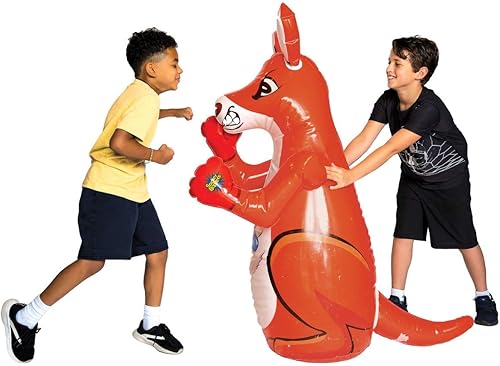 Miniatura 2 de Socker Boppers ¡Canguro! Bolsa BOP! Calcetín, Bop it, Punch it and it bounces Back, More Fun Than a Pillow Fight, Outlet for Active Kids, desarrolla