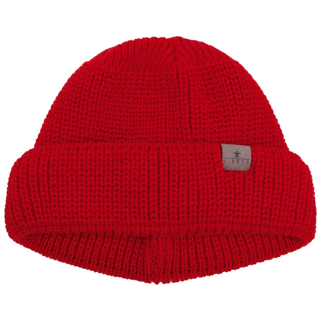 Lierys Costa Dockermütze Strick Bonnet Docker 100% Laine Vierge Made in Germany Unisexe Automne Hiver