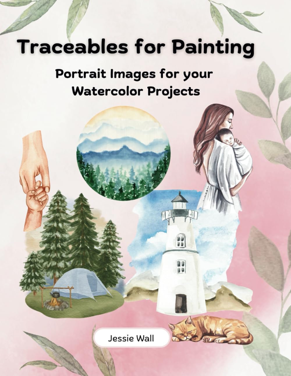 Traceables for Painting: Portrait images for your watercolor projects