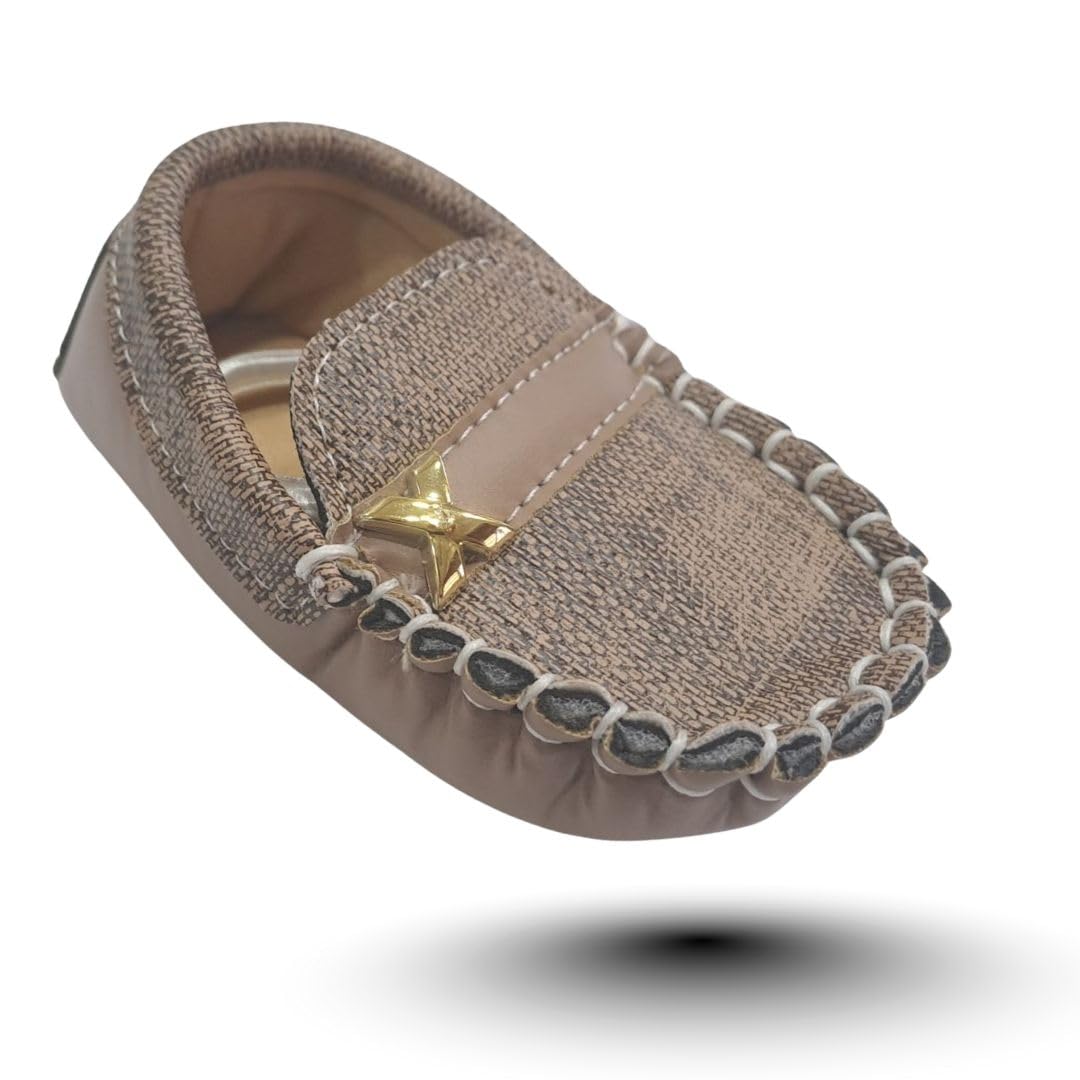 Soft Baby First Walking Slip-On Formal Loafer Shoes for Boys 0–6 Months with Soft Inner Cushioning, Protective Closed Toe & Lightweight-image-19