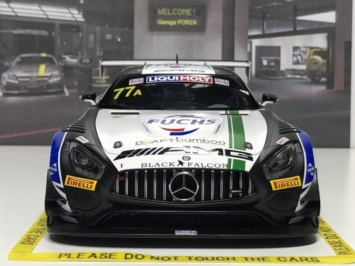 Amazon.co.jp: AUTOart 1/18 Mercedes benz AMG GT3 No 77A 12h