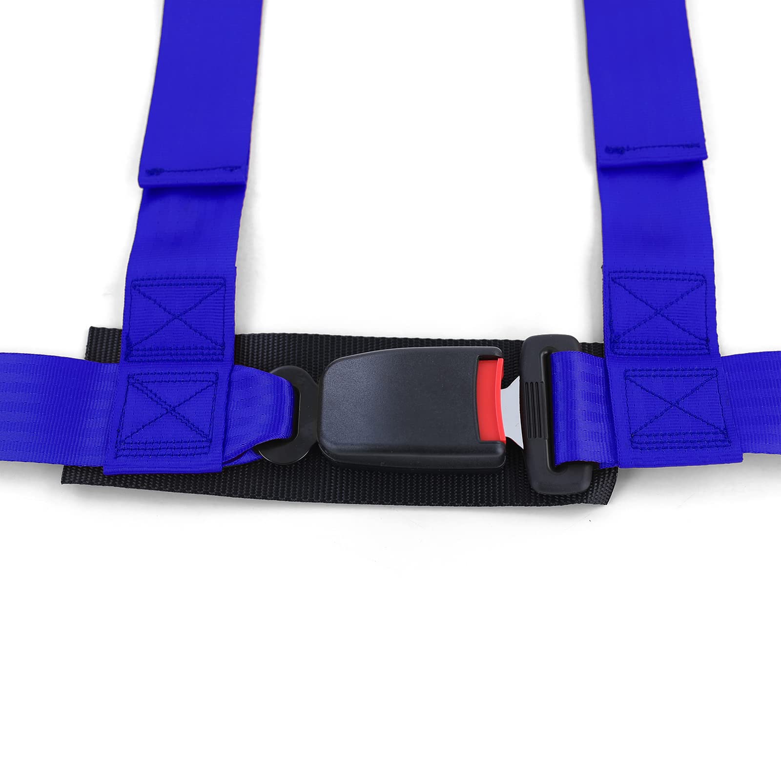Tenzo-R Sport Hosenträger Gurt Sicherheitsgurt 3 Punkt Blau mit E Zeichen