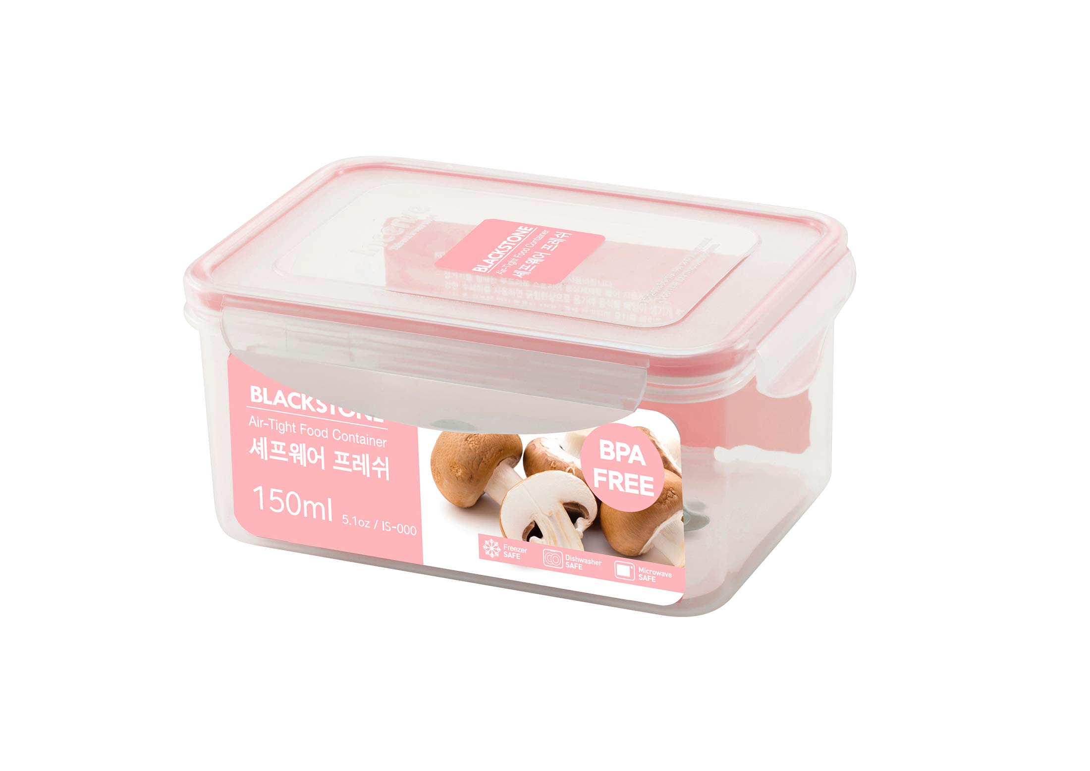BLACKSTONE leak proof food storage containers Made in Korea (150 ML)