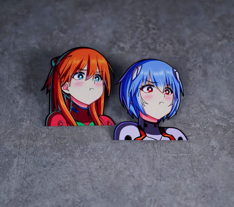 Amazon.co.jp: EVA 綾波レイ 惣流・アスカ・ラングレー 車 バイク