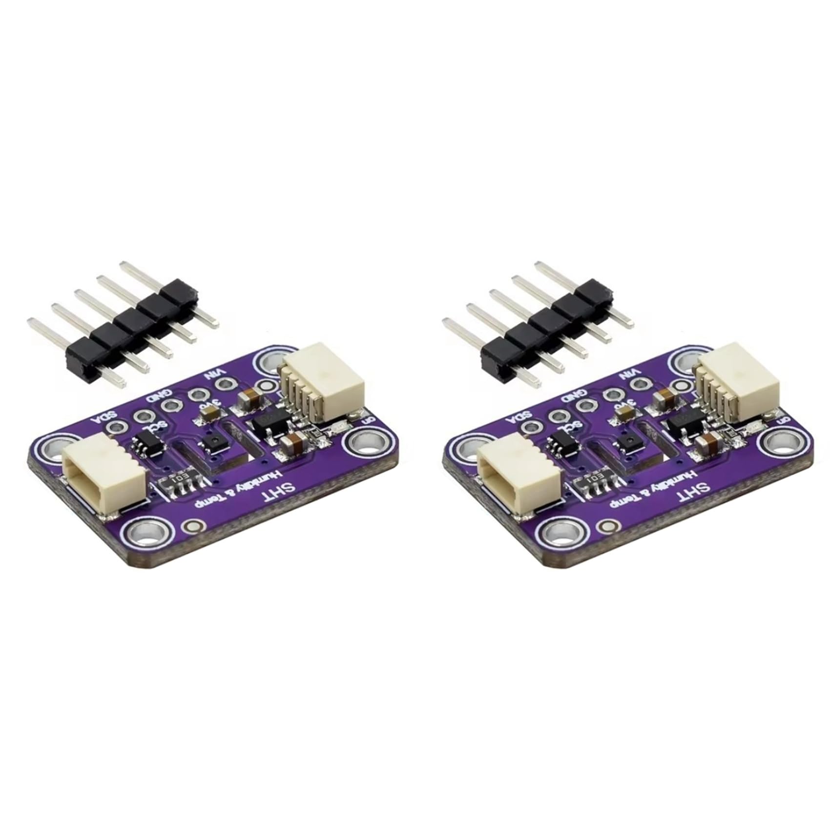 Jnchdghwa As Shown 2X Sht45 Temperature And Humidity Sensor For Qwiic Interface Temperature And Humidity Module