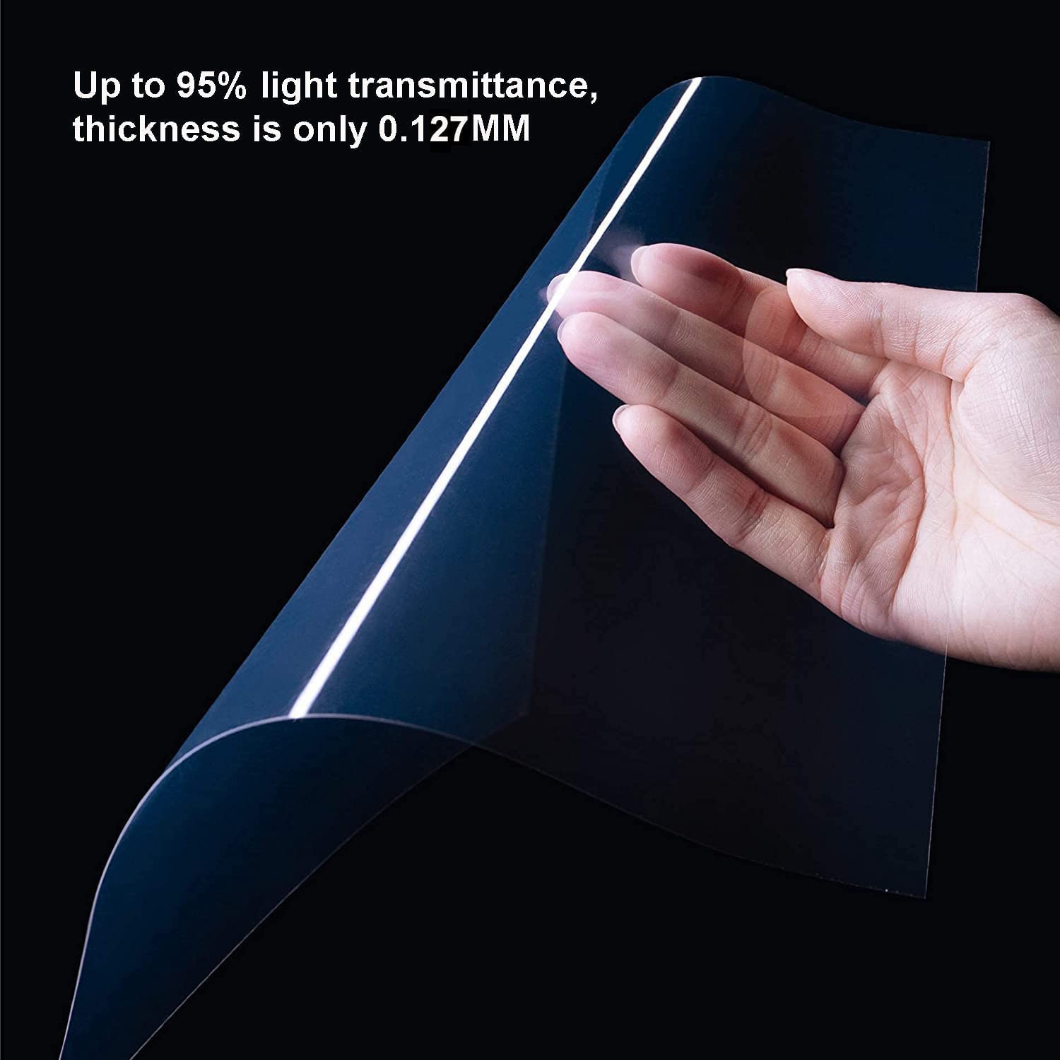5 x PFA Film NFEP Release Films 290 x 210 x 0,127 mm für ELEGOO Saturn 2, Saturn 8K, Phrozen Sonic Mighty 4K, E10, X10 LCD UV Harz 3D Drucker