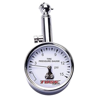 Tusk Low Pressure Dial Tire Gauge – Accurate PSI Measurement
