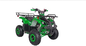 125cc Upgraded ATV Tforce with Reverse, Big AggresiveTires, Big Body Gas 4 Wheeler Quad for Kids and Youth - Choose Your Color