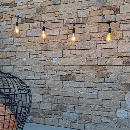 Guirlande lumineuse extérieure E27 câble raccordable blanc chaud - 5