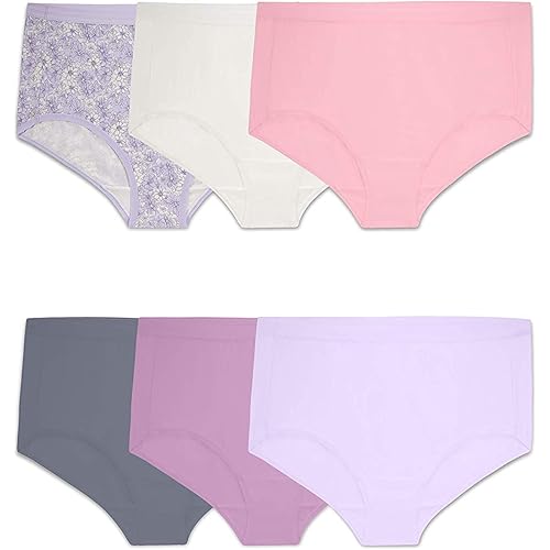 Fruit of the Loom Women's Plus Size Underwear, Designed to Fit Your Curves