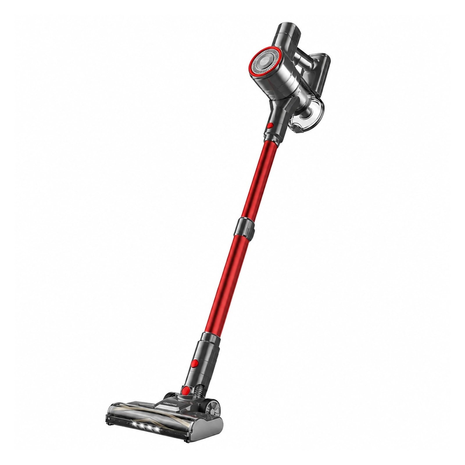 Limpiador de Alfombras, Aspirador Escoba Con Cable 600W(Red)