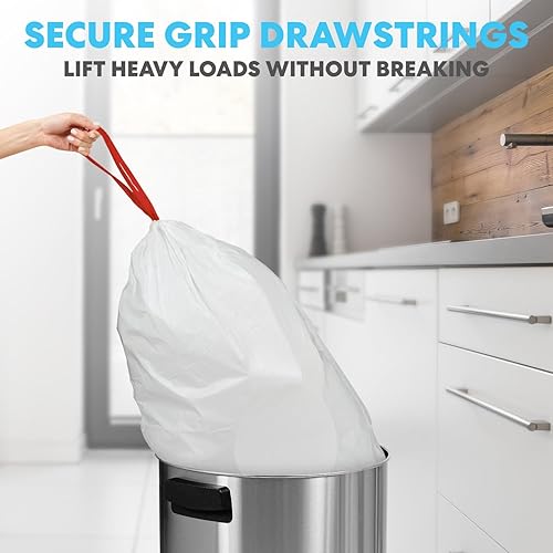 Vista 26 de Simpli-Magic Bote de basura abierto de 65 litros, grado comercial, acero inoxidable