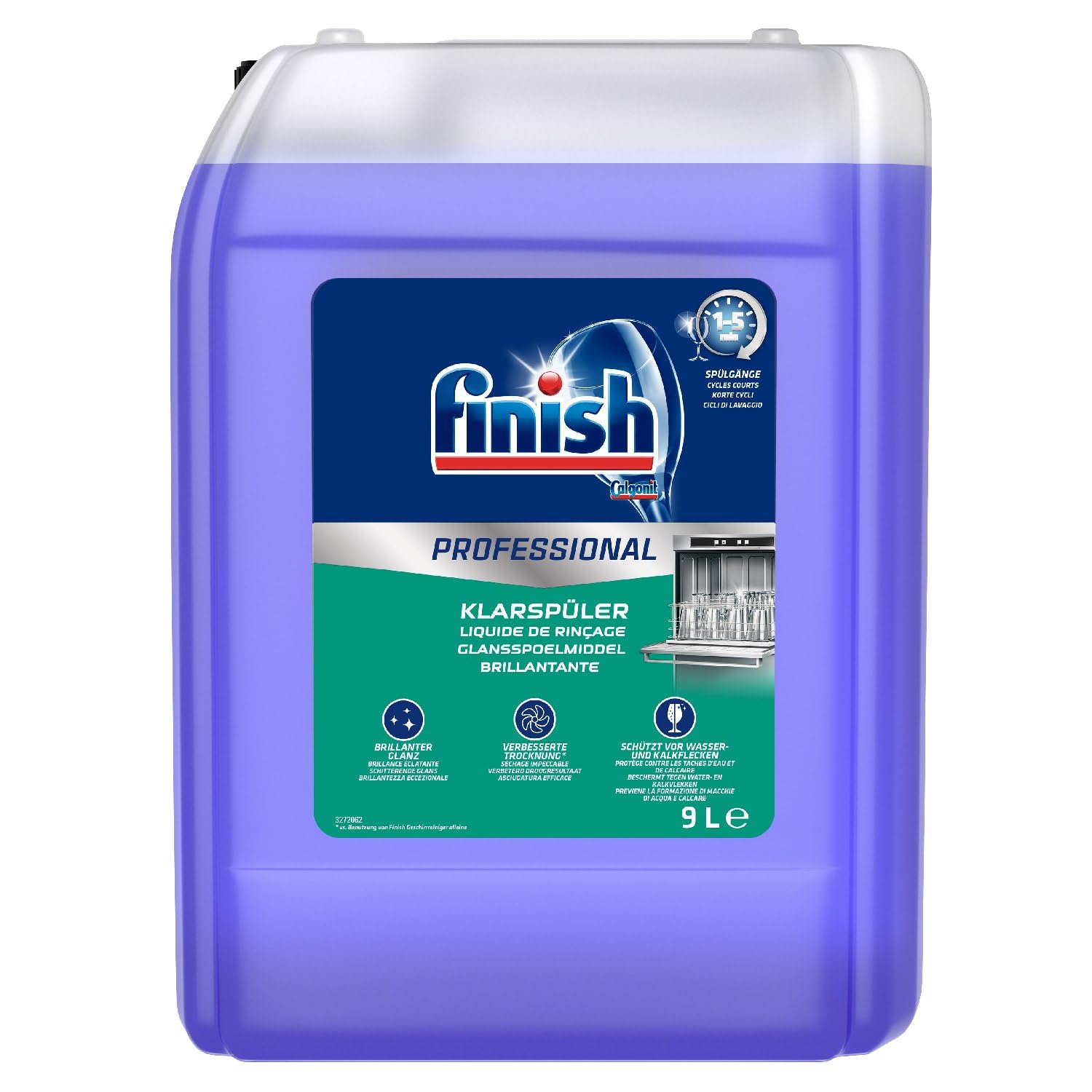 Finish Klarspüler für Spülmaschine Profi – 9 Liter