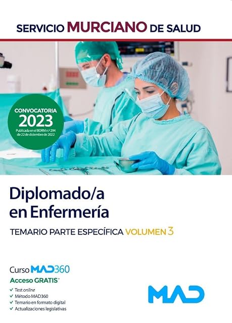 Portada de Diplomado/a en Enfermería. Servicio Murciano de Salud
