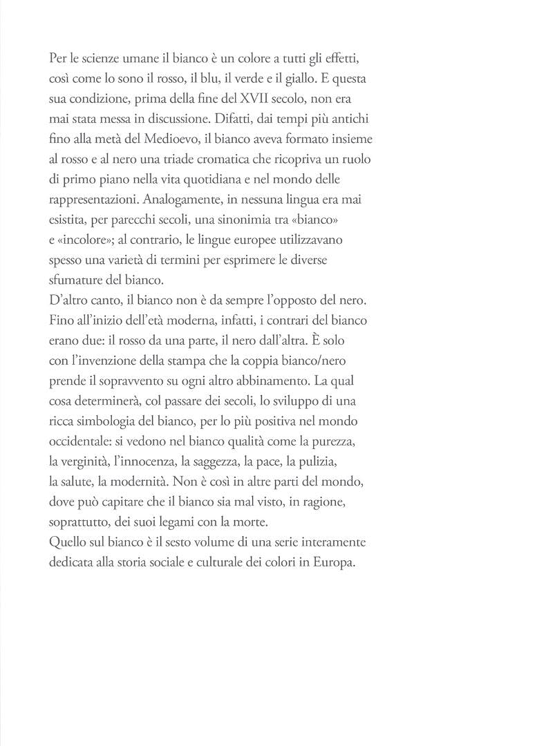 Bianco. Storia di un colore