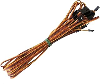 Hobbypower 1000mm Servo Extension Cord Cable Lead Wire JR 100cm 26AWG (Pack of 10 pcs)
