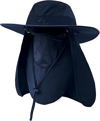 Fishing Hat,Sun Cap with UPF 50+ Sun Protection and Neck Flap,for Man and Women