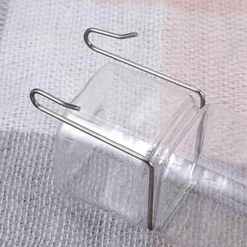 Miniatura 6 de Botella de agua para animales pequeños, dispensador de agua, fuente de hidratación por gravedad, alimentador para perros, gatos, conejos, jaula de