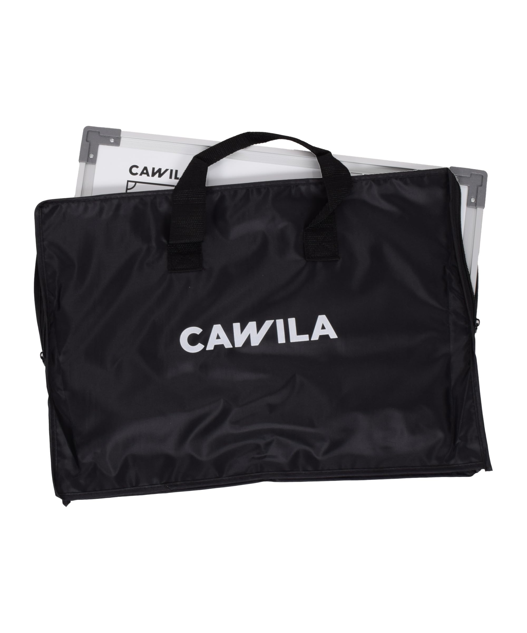 Cawila klappbar, 45 x 60cm, inkl. 27-teiliges Magnetset und Tasche Weiss, One Size Ohne Geschlecht