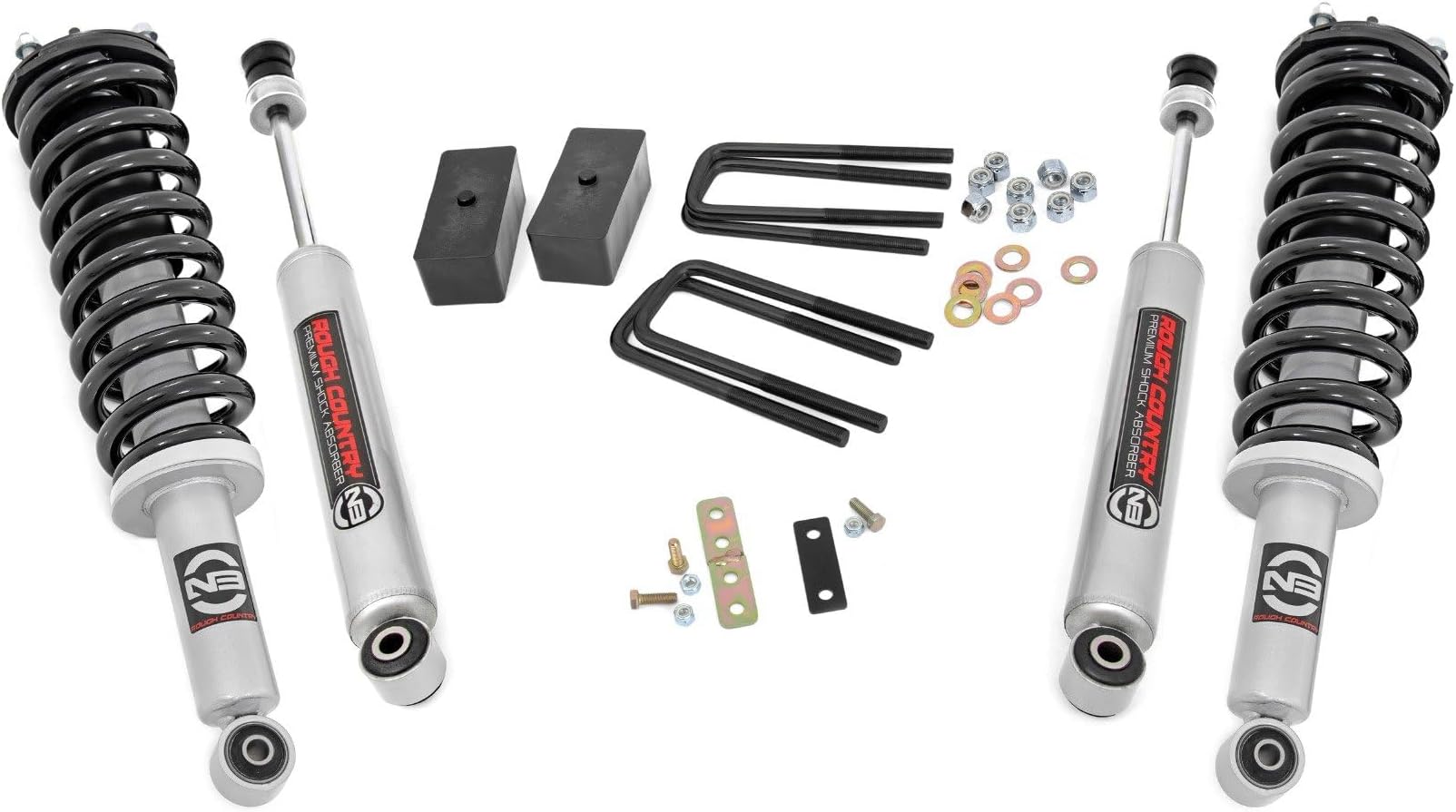 Rough Country 2.5" Lift Kit w/N3 Struts & Shocks for 2000-2006 Tundra - 75031