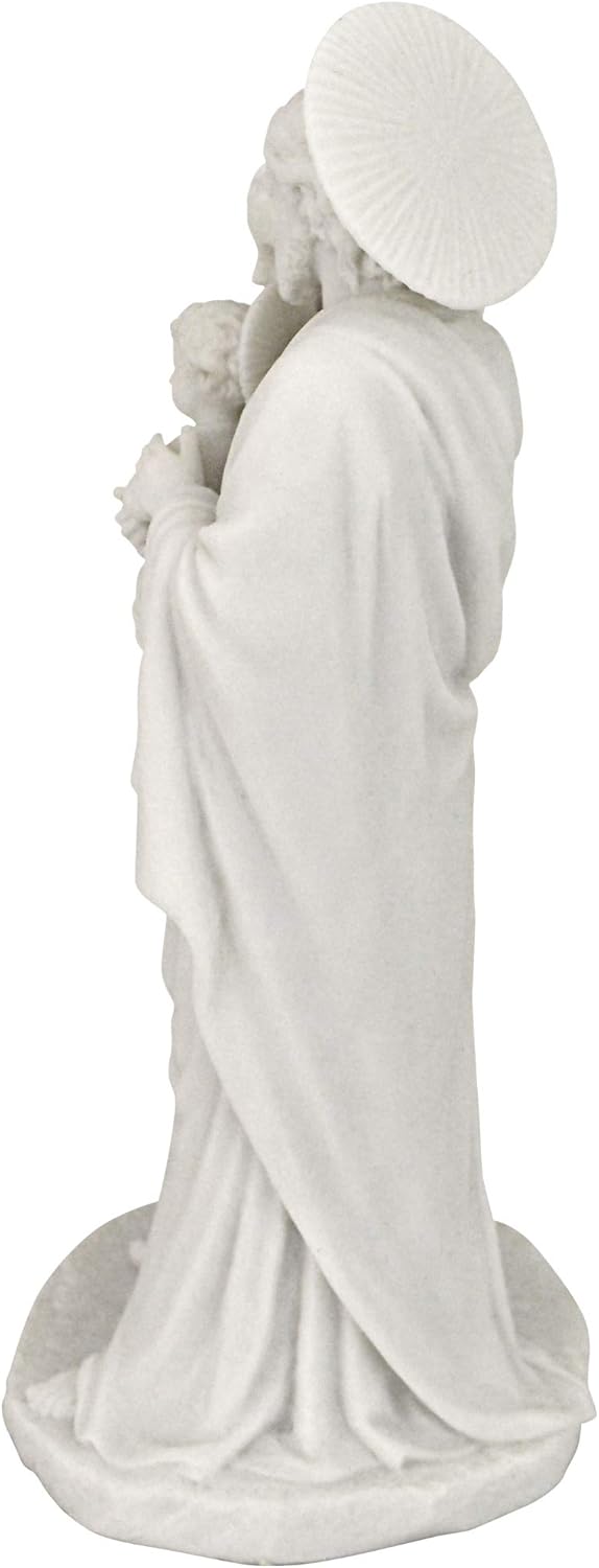 Design Toscano Holy Family by Bronti Statue, Desktop, White