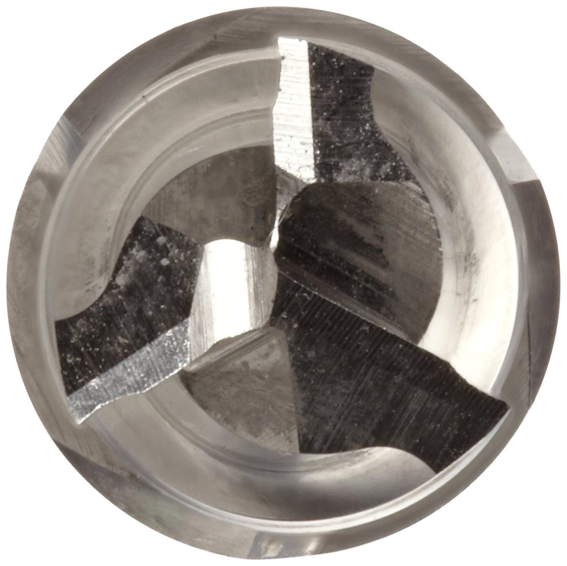 5110264 High Speed Steel (HSS) Square Nose End Mill, Inch, Double End, Weldon Shank, Uncoated (Bright) Finish, 3 Flutes, 5" Overall Length, 9/16" Cutting Diameter, 5/8" Shank Diameter