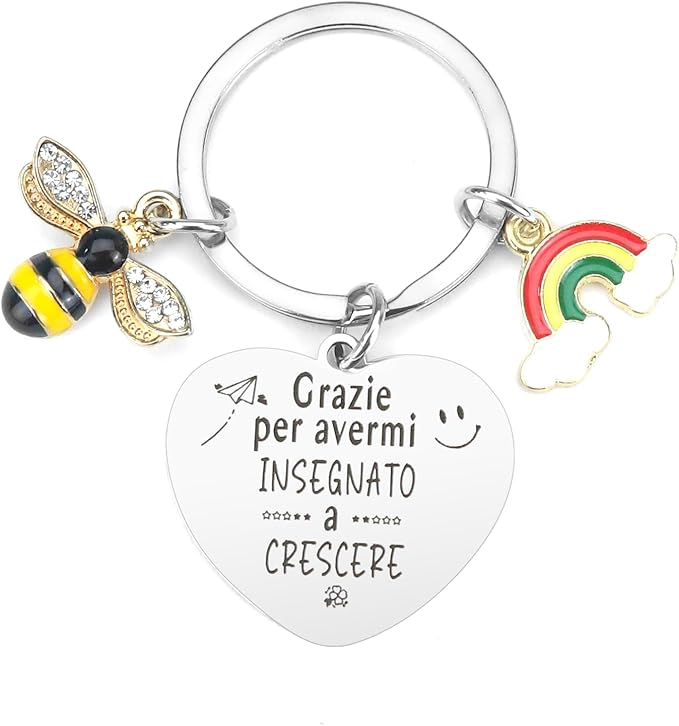 STAMPATEK Idee Regalo Per Maestre Fine Anno, Targa Con Dedica E - Foto 12