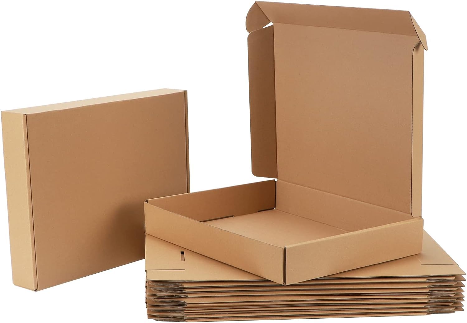 YNK Self Lock Mailer Corrugated Sturdy Shipping Boxes Brown 21 X 10 X 2 Inch - Pack of 10 (B0D3F355LB) Amazon Price History, Amazon Price Tracker
