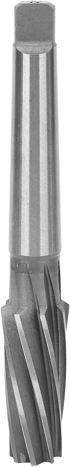 Machine Reamer 1:10 Taper, HSS Reamer, 19 x 50 x 24 mm Accurate Cutter for Processing, Manual Machining, HSS Material, 50 mm (2 in) Cutter Length